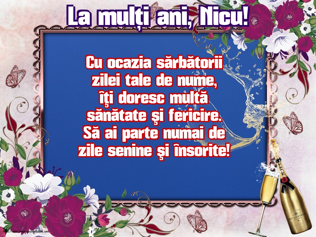 La mulți ani, Nicu! - Felicitari onomastice de Sfantul Nicolae cu mesaje