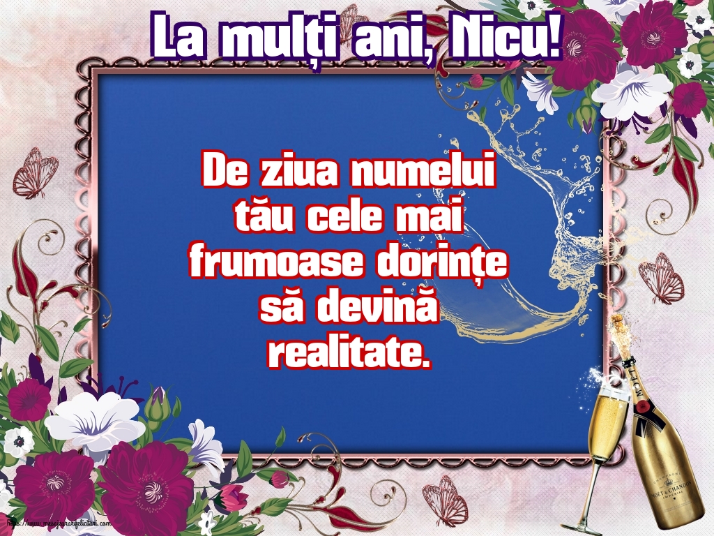 La mulți ani, Nicu! - Felicitari onomastice de Sfantul Nicolae cu mesaje