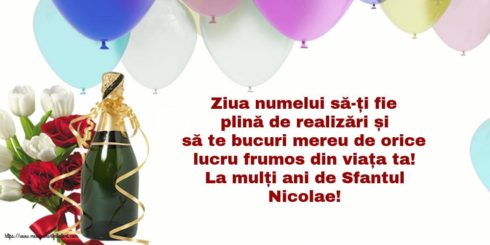 La mulți ani de Sfantul Nicolae! - Felicitari onomastice de Sfantul Nicolae cu mesaje