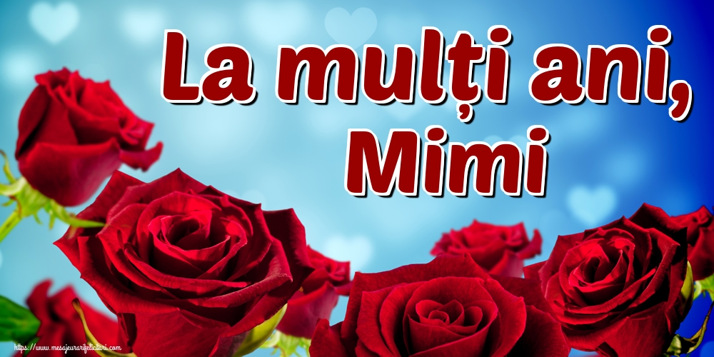 La mulți ani, Mimi - Felicitari onomastice de Sfantul Dumitru