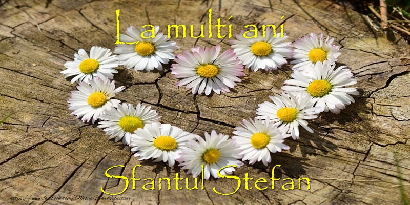 La multi ani de Sfantul Stefan! - Felicitari onomastice de Sfantul Stefan