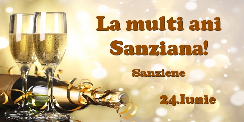 24.Iunie Sanziene La multi ani, Sanziana! - Felicitari onomastice